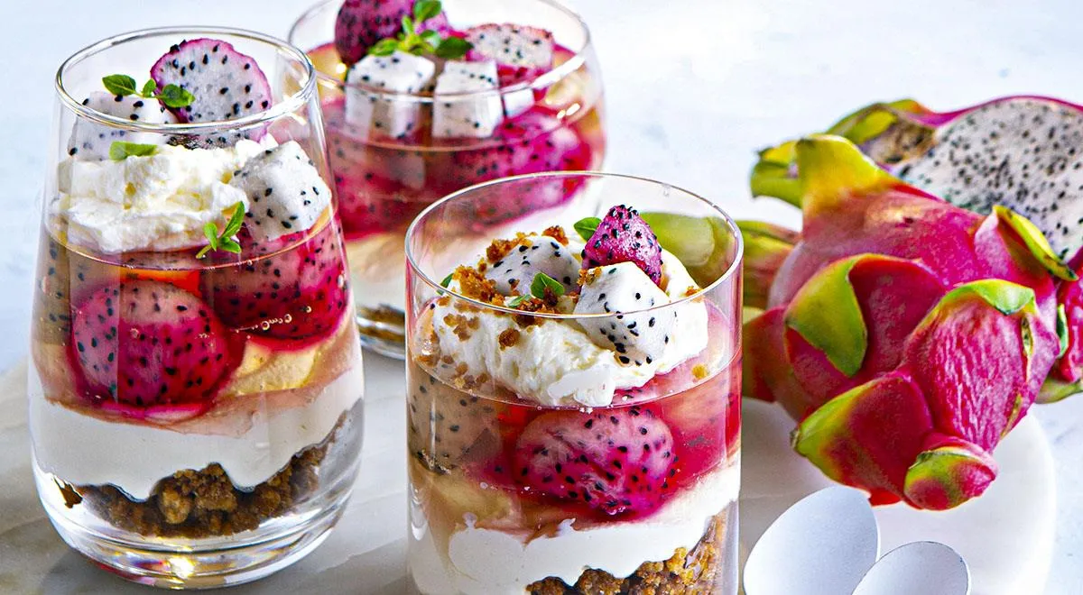 Pitahaya Trifle