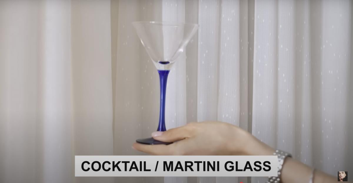 Sklenice na Martini